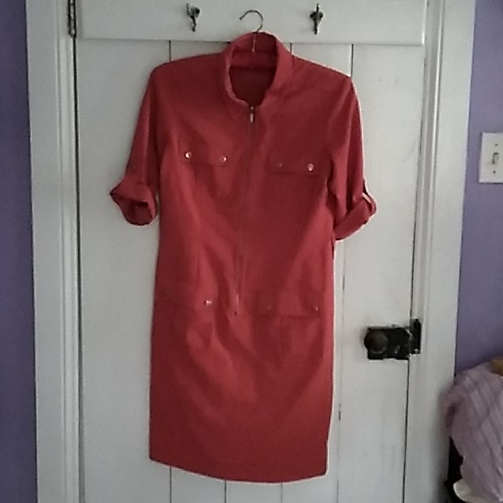 A red dress